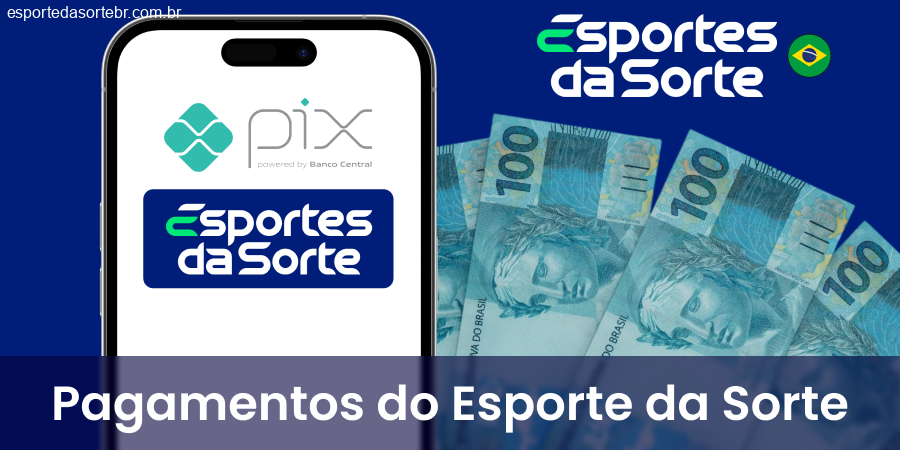 Transações bancárias no Esporte da Sorte para brasileiros